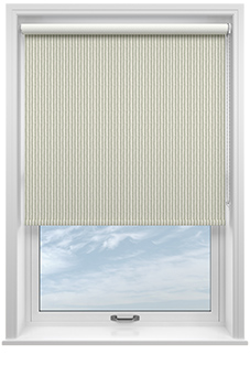 Emily Bond Oscar Stripe, Sage - Twist&Fit Roller Blind